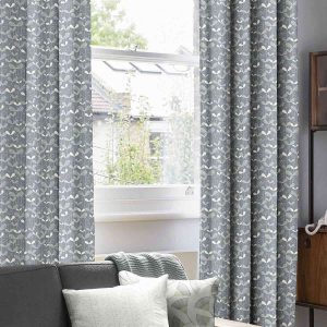 Saplings Graphite Curtain