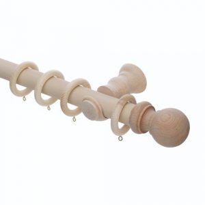 Unfinished 35mm Complete Pole