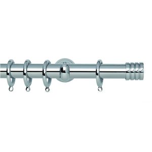 Neo 28mm Chrome Stud Complete Metal Pole Set