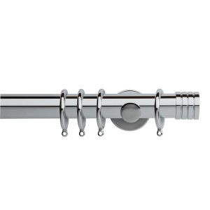 Neo 35mm Chrome Stud Complete Metal Pole Set