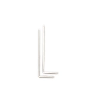 Superglide White Metal Extension Bracket 150mm