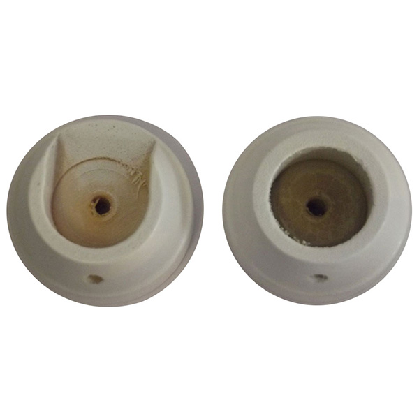Woodline 28mm White Recess Bracket Woodline 28mm White Recess Bracket