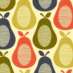 Scribble Pears Multi Roman Blind