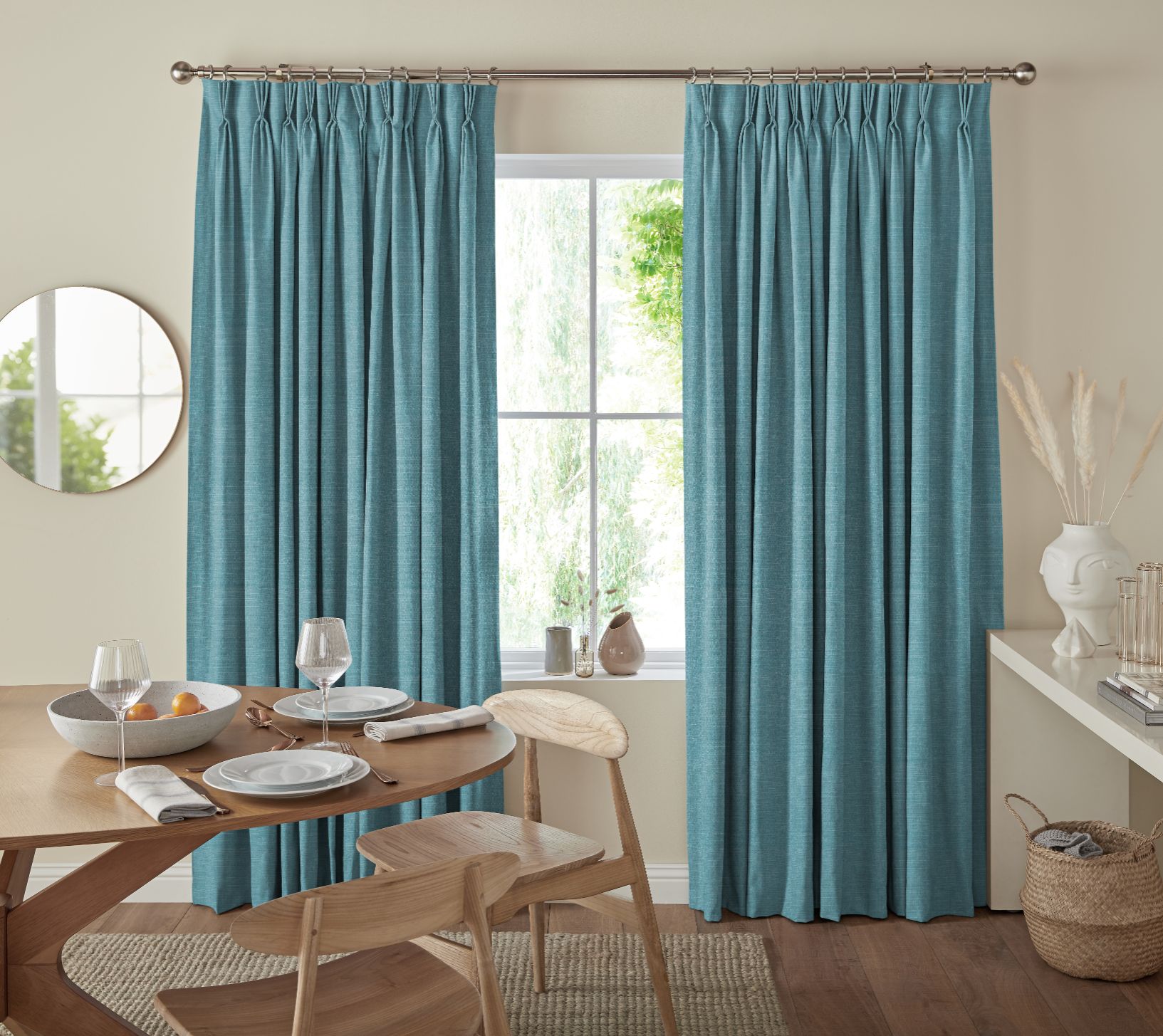 Vegas Teal Curtain Vegas Teal Curtain