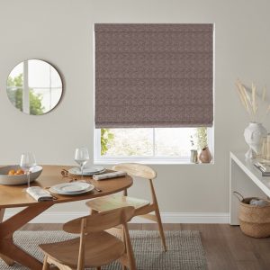 Phoenix Aubergine Roman Blind
