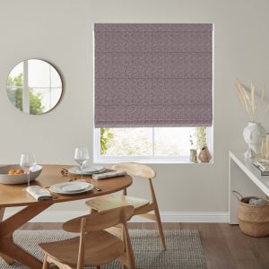 Phoenix Mauve Roman Blind