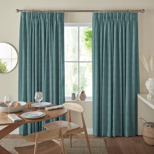 Phoenix Teal Curtain
