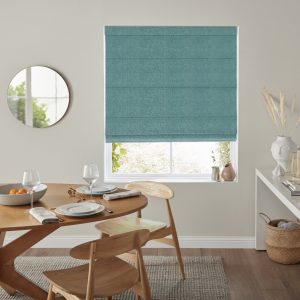 Phoenix Teal Roman Blind