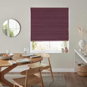 Phoenix Mulberry Roman Blind