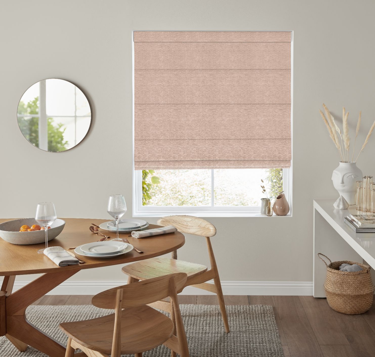 Atlanta Rose Roman Blind Atlanta Rose Roman Blind
