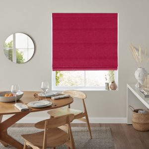 Atlanta Fuchsia Roman Blind