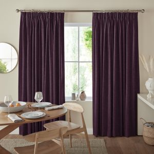 Atlanta Aubergine Curtain