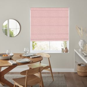 Atlanta Pink Roman Blind