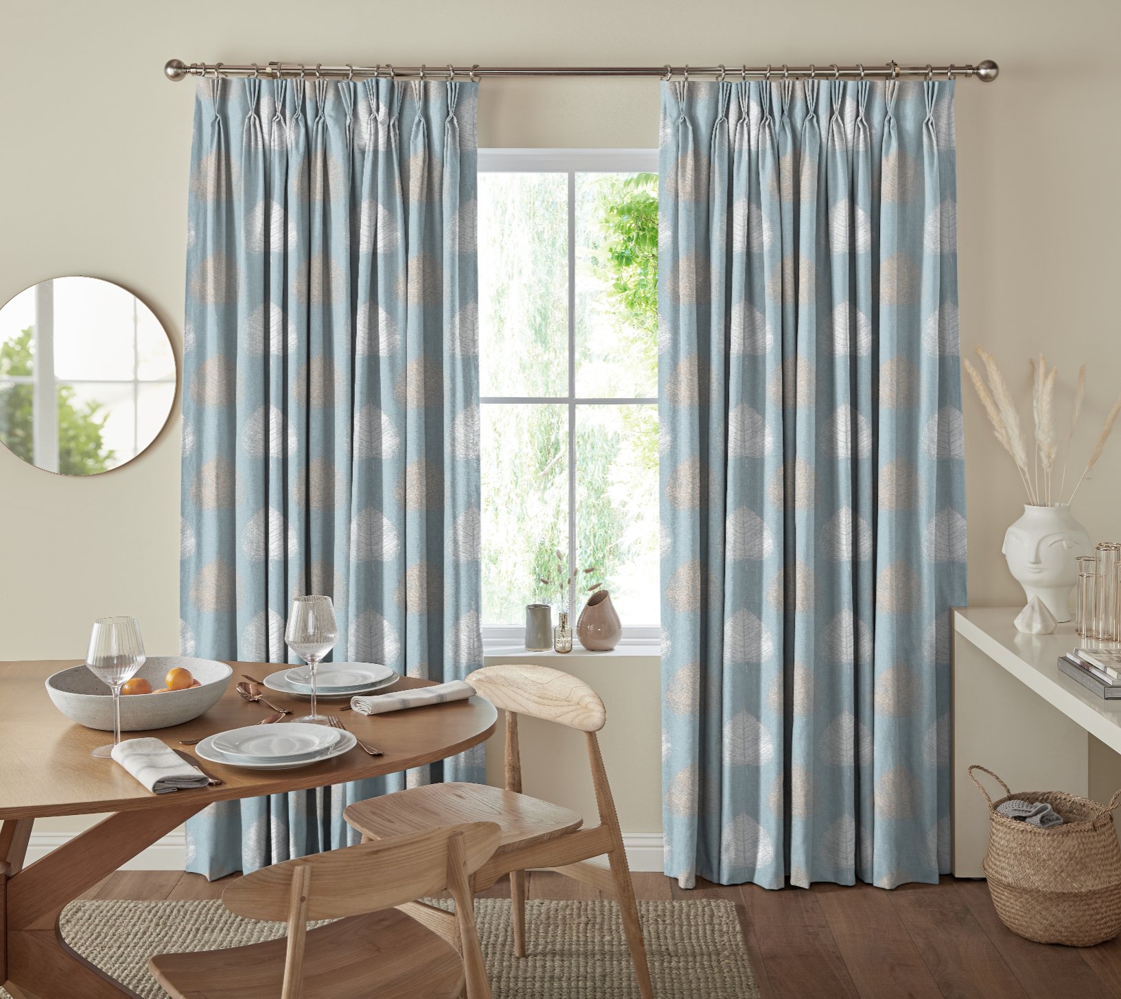 Wayfarer Duck Egg Curtain Wayfarer Duck Egg Curtain