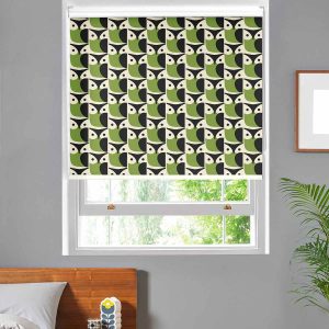 Orla Kiely Owl Chalky Green