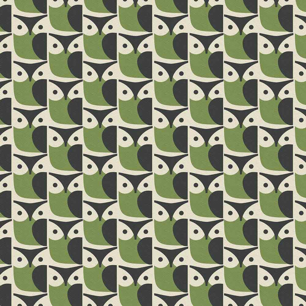 Orla Kiely Owl Chalky Green Orla Kiely Owl Chalky Green