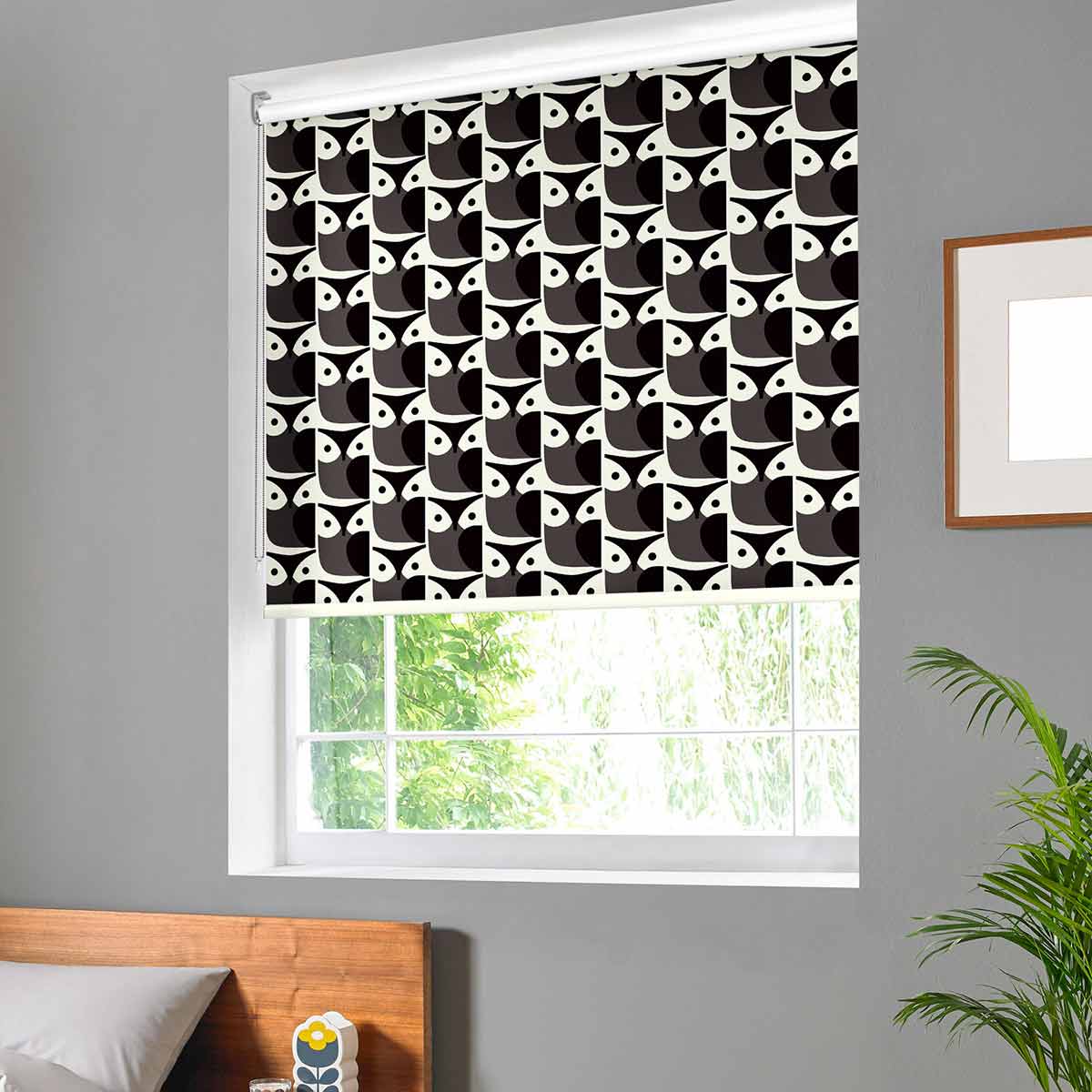 Orla Kiely Owl Graphite Orla Kiely Owl Graphite