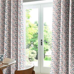 Climbing Blossom Blush Curtain
