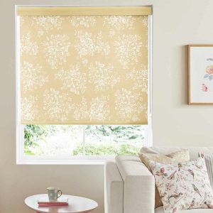 Cath Kidston Washed Rose Ochre Roller Blind