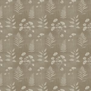 Flora Pewter Curtain