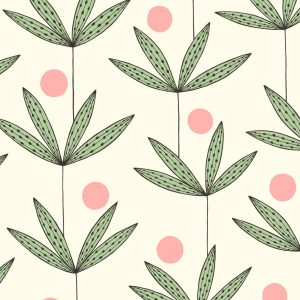 Palm Tree Glades Roman Blind