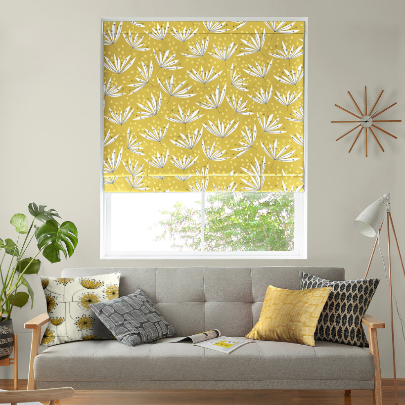 Wildflower Acacia Roman Blind Wildflower Acacia Roman Blind