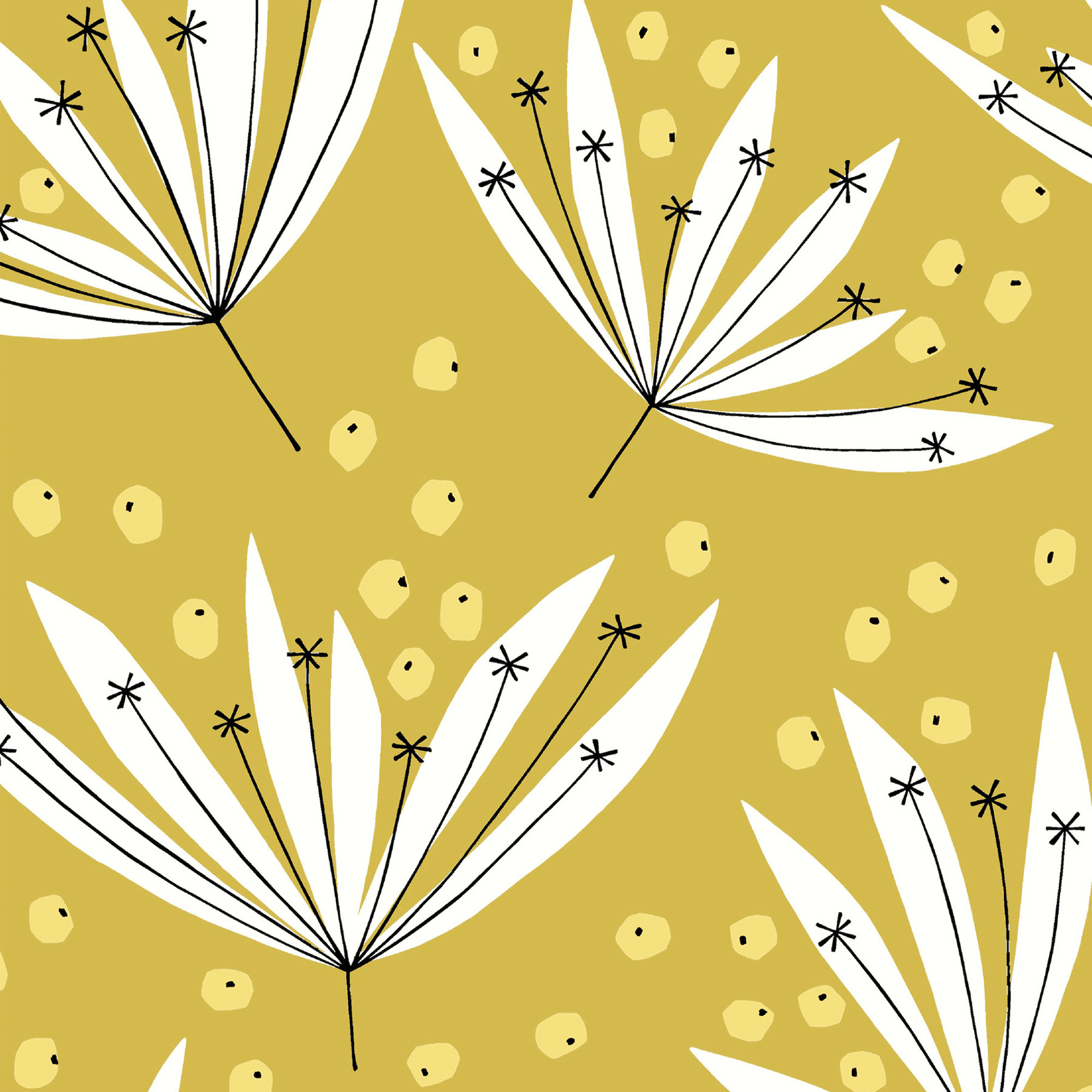 Wildflower Acacia Roman Blind Wildflower Acacia Roman Blind