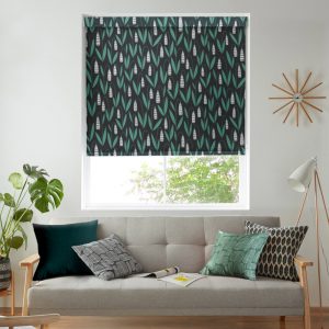 Snow Drops Night Flower Roller Blind