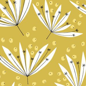 Wildflower Acacia Roller Blind