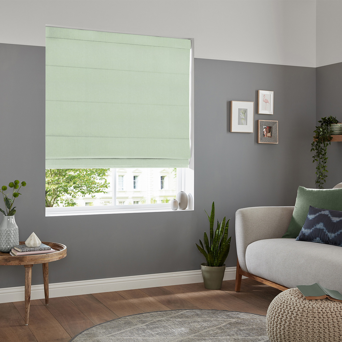 Denver Pistachio Roman Blind Denver Pistachio Roman Blind