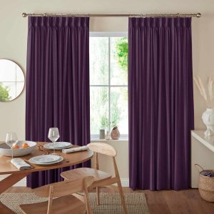 Denver Plum Curtain