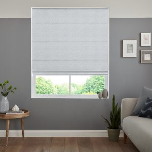 Mysa Silver Roman Blind