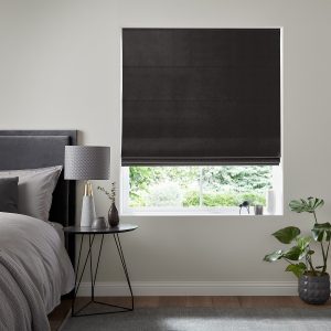 Meraki Ebony Roman Blind