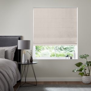 Meraki Ivory Roman Blind