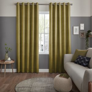 Olympia Lime Curtain
