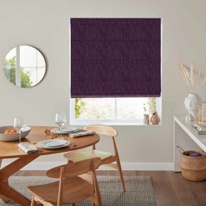 Seattle Magenta Roman Blind