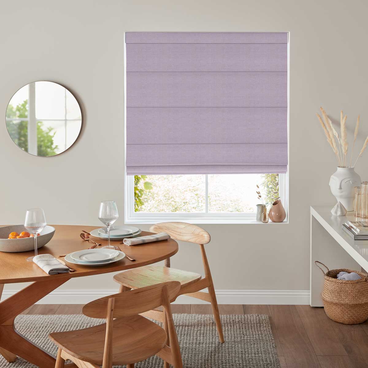 Vegas Lavender Roman Blind Vegas Lavender Roman Blind