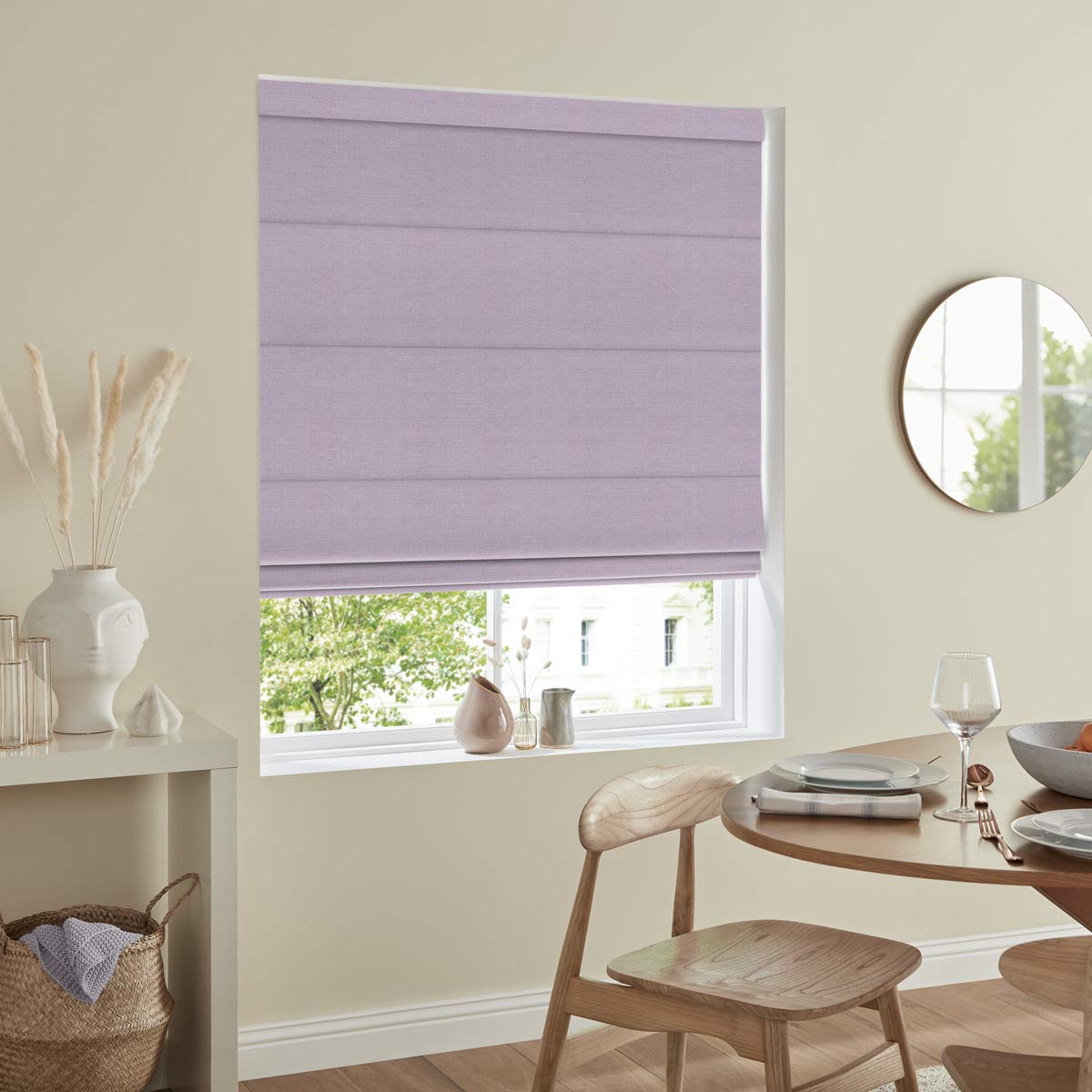 Vegas Lavender Roman Blind Vegas Lavender Roman Blind