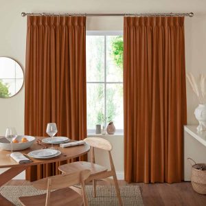 Olympia Rust Curtain