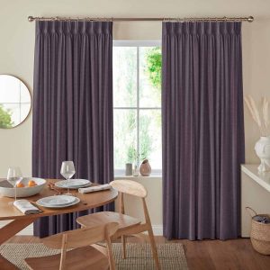 Chicago Plum Curtain