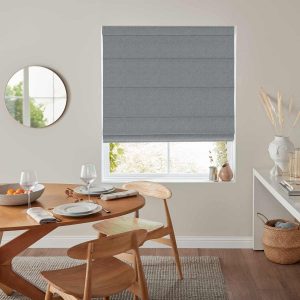 Chicago Silver Roman Blind
