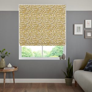Shenzi Sunflower Roman Blind