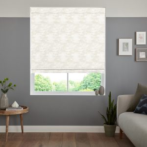Cloud Pearl Roman Blind