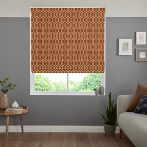 Intrepid Terracotta Roman Blind