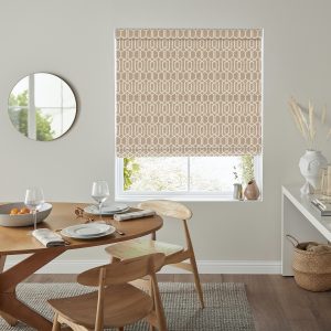 Intrepid Blush Roman Blind