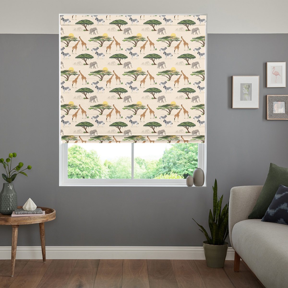 Safari Multi Roman Blind Safari Multi Roman Blind