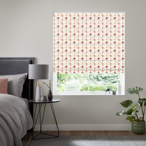 Harley Cherry Roman Blind