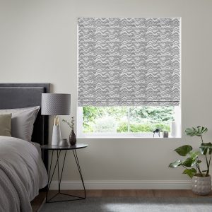 Zeus Silver Roman Blind