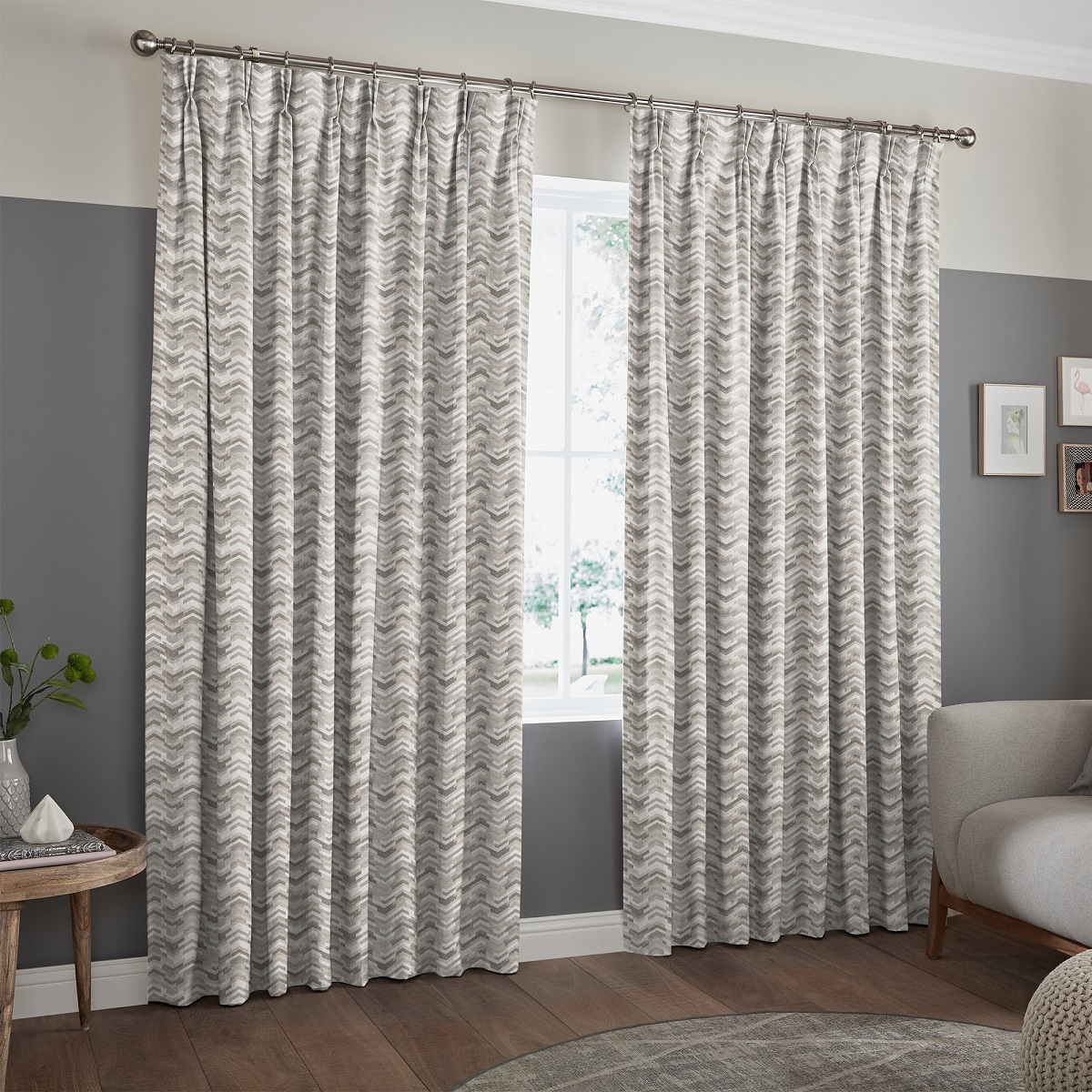 Zeus Blush Curtain Zeus Blush Curtain