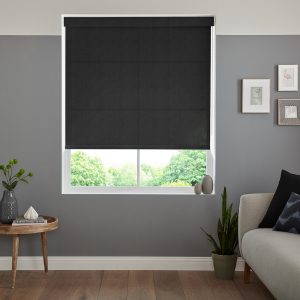 Jupiter Black Roller Blind